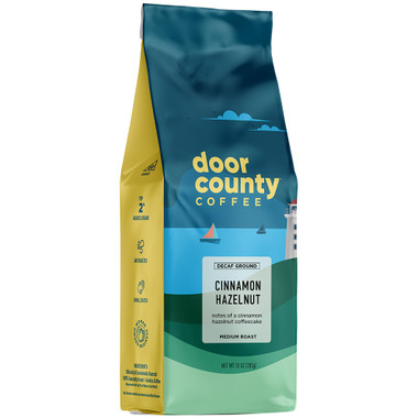 Cinnamon Hazelnut Decaf Coffee 10 oz. Bag Ground