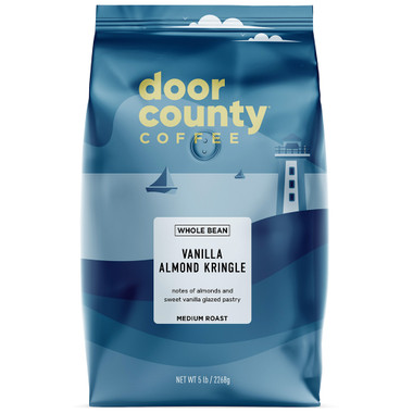 Vanilla Almond Kringle Coffee 5 lb. Wholebean