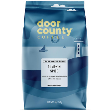 Pumpkin Spice Decaf Coffee 5 lb. Bag Wholebean