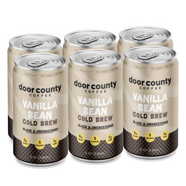6 Pack Vanilla Bean Cold Brew Coffee
