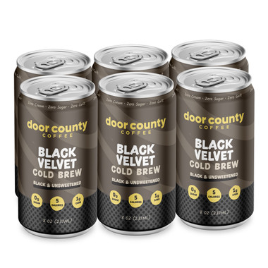 6 Pack Black Velvet Cold Brew Coffee