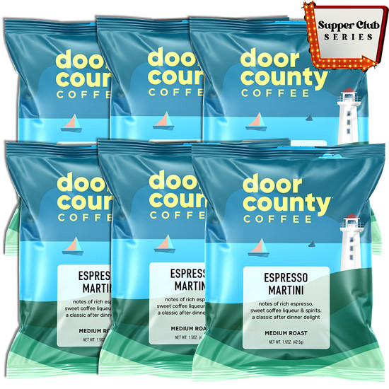 Espresso Martini Coffee Full-Pot Bags, 6 Pack