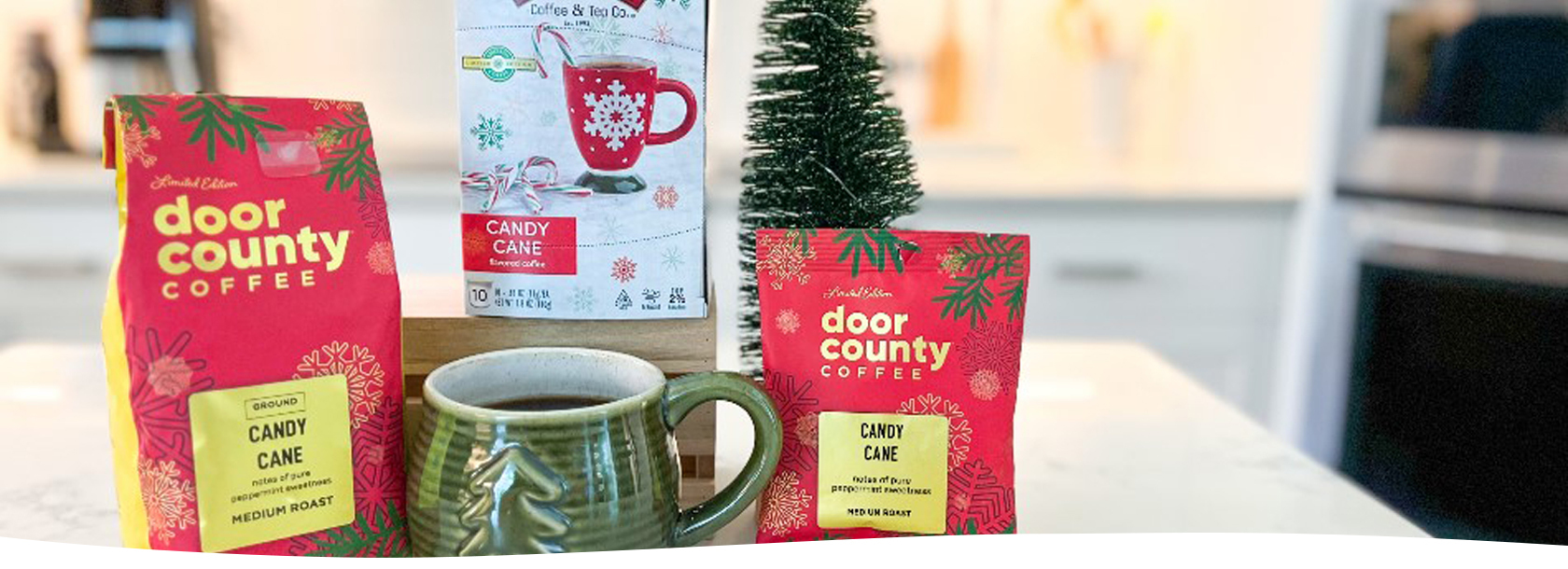 Candy Cane Flavored Coffee