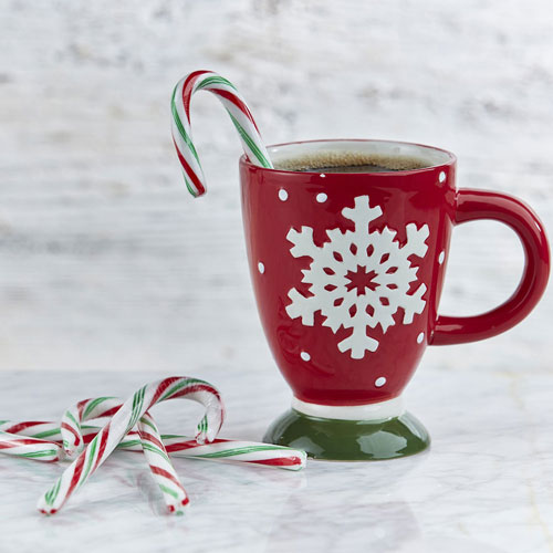 Candy Cane Flavored Coffee
