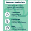 buz Black Velvet Coffee Concentrate directions