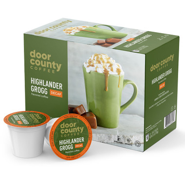 Highlander Grogg Decaf Coffee Single Serve Cups