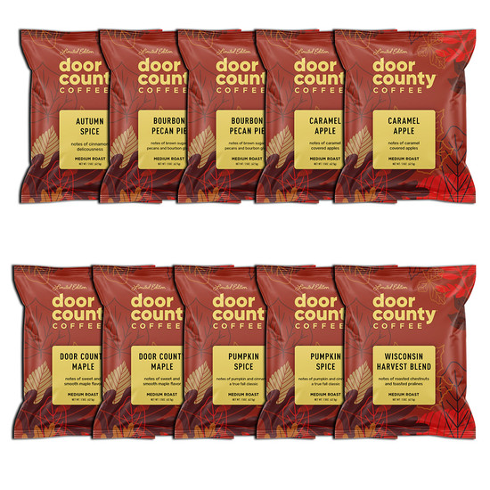 Door County Coffee Fall Sampler Pack