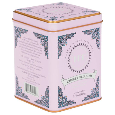 Harney and Sons Cherry Blossom Tea  - Tin of 20 Sachets