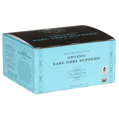 Organic Earl Grey Supreme Tea - 50 Bags