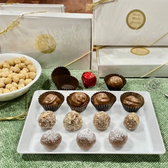 Hazelnut Truffle Candies