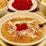 Tiramisu Arborio Soup with Mascarpone Cream