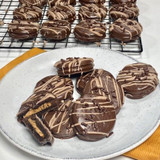 Mocha Peanut Butter Cookie Sandwiches