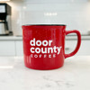 Door County Coffee Campfire Red Mug