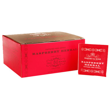 Harney & Sons Raspberry Herbal Tea - 50 Bags